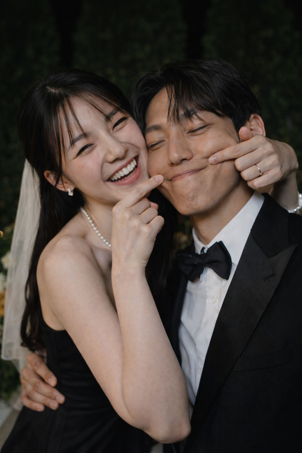 실내 웨딩 촬영